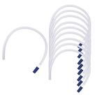 Tubo de extensão para bolsa de pernas, pacote com 10 unidades Opstra Yee, 45 cm, azul