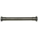 Tubo de extensão Plumb Pak de plástico preto de 1,5 x 41 cm