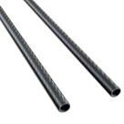 Tubo de fibra de carbono CNCarbon Fiber 12x10x500mm 3K Matte Finish
