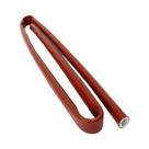Tubo De Fibra De Vidro Revestido De Silicone Resistente a Altas Temperaturas, Bucha À Prova De Fogo
