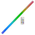 Tubo De Led Rgb 100cm 41mm Para Festa Cenário Gravações Estúdio Streaming LTL-100 Luminos