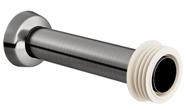 Tubo de Ligação 25cm Chroma Grafite Escovado - Docol - 00626370 - Unitário