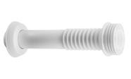 Tubo de Ligação Ajustável 25cm P Vaso Sanitário Branco Astra