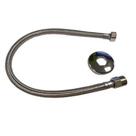 Tubo de Ligação em Inox 60cm Flex Trançado Cromado DIMAR