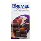 Tubo De Lixa 1/4 Grão 120 com 6 Unidades Dremel 438 2615000438