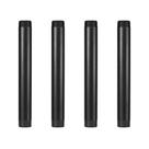 Tubo de metal GeilSpace 1 10cm de aço industrial preto