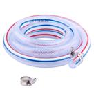 Tubo de PVC trançado DERPIPE 1/2 x 3/4 OD de alta pressão 3m
