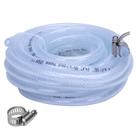 Tubo de PVC trançado DERPIPE 1/4 x 7/16 OD de alta pressão 25 pés