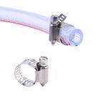 Tubo de PVC trançado DERPIPE High Pressure Clear 3/8 x 5/8
