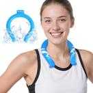 Tubo de resfriamento de pescoço Comfpack Reutilizável Ice Ring Blue