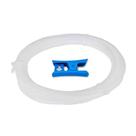 Tubo de teflon de PTFE de 2,5 mm ID 4 mm OD para filamento de 1,75 mm 9,8 m