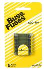 Tubo de vidro Fuse Bussmann BP/AGC3/4 0,75A 250V, pacote com 5