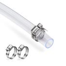 Tubo de vinil transparente DAVCO 5/8 ID - Tubo de PVC de baixa pressão de 3 m