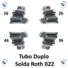 Tubo Duplo Solda (Conversível) Roth 022 - Eurodonto
