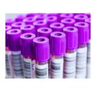 Tubo Edta 2,0ml Vidro Tampa Roxa c/100 k2 Labor Care