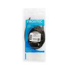 Tubo Espiral 1-4'' 2 METROS para Amarração e Acomodação de Chicotes Preto Frontec