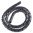 Tubo Espiral Organizador 3/4 POL Preto 5 Metros Tramontina