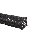 Tubo Expansível Malha Trançada Cor Preto Rolo 10m x Tubo Expansível Malha Trançada Cor Preto Rolo 10m x