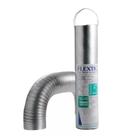 Tubo Flexível de Alumínio Para Exaustão 60mm 1,5m - Flextic Tubo Flexível de Alumínio Para Exaustão 60mm 1,5m - Flextic