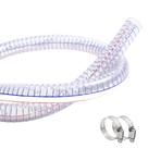 Tubo flexível de sucção de fio de aço QuQuyi PVC 20mm x 25cm