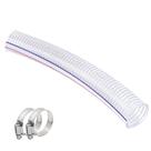 Tubo flexível de sucção de fio de aço QuQuyi PVC 50 mm (2 polegadas)