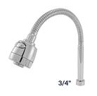 Tubo Gourmet flexível com Arejador 3/4 para Torneira de Cozinha