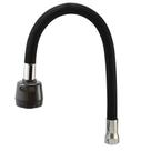 Tubo Gourmet Preto Duplo Jato Reposição Torneira De Cozinha