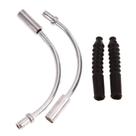 Tubo Guia Curva v-brake + Guarda Pó Freio Bicicleta Par