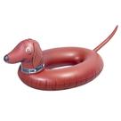 Tubo inflável de festa para cães Raft GoFloats Wiener para adultos/crianças