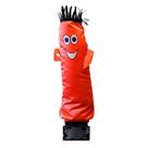 Tubo inflável Man LookOurWay Mini Air Dancers Desktop Orange