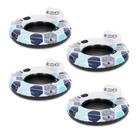 Tubo interno inflável River Lake Pool Float, pacote com 4 unidades Bestway