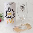 Tubo lata + taça windsor cerveja/pai com cerveja/dia dos pais