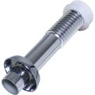 Tubo Ligacao Astra Abs Cromado Ajustavel Flexivel Com Spud 25Cm - Cla2