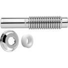 Tubo Ligacao Blukit Flexivel Ajustavel Cromado 290404-412