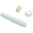 Tubo ligacao flexivel ajustavel sanfonado para vaso sanitario