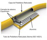 Tubo Mangueira Multicamadas Gás Encanado Pex 16mm 100 Mts Tubo Mangueira Multicamadas Gás Encanado Pex 16mm 100 Mts
