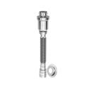 Tubo Sifão Universal Cromado Sanfonado Extensível Abs Censi