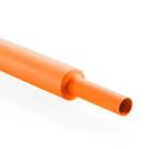 Tubo Termo Retrátil 14mm Espaguete Contração 2:1 Rolo Com 100 Metros - Laranja