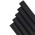 Tubo termorretrátil PPCLION 3:1 preto 12 pés x 0,23 cm com adesivo