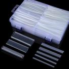 Tubo termorretrátil XHF 205 PCS 8 tamanhos 3,5 cm de comprimento 3:1 transparente