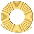 Tubo termorretrátil XHF 3:1 impermeável de 5 m amarelo