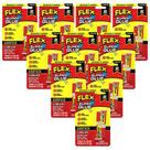 Tubos adesivos Flex Seal Super Glue 3g, pacote com 10 unidades transparentes