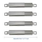 Tubos cruzados Uther ajustáveis de 13 a 24 cm para Nexgrill e Charbroil