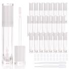 Tubos de brilho labial COSIDEA recarregáveis de 8 mL (26 unidades) com varinha