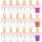 Tubos de brilho labial RONRONS, pacote com 30 ml, formato de sorvete fofo