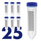 Tubos de centrífuga Kashi Scientific Conical 50mL (pacote com 25)