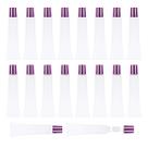 Tubos de compressão de brilho labial AJLTPA 15 mL (50 unidades) rosa roxo
