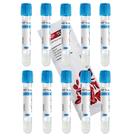 Tubos de Processamento PRP de 10 mL com Gel ACD - Caixa com 10 Tubos de Processamento PRP de 10 mL com Gel ACD - Caixa com 10