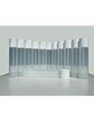 Tubos de recipiente de protetor labial de 5,5 ml (pacote com 50) de cor natural