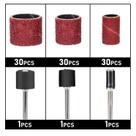 Tubos Lixa P/ Micro Retifica Dremel 1/4 1/2 3/8 - 93 Pçs
